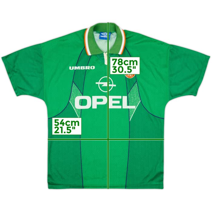 1994-95 Ireland Home Shirt - 8/10 - (L)