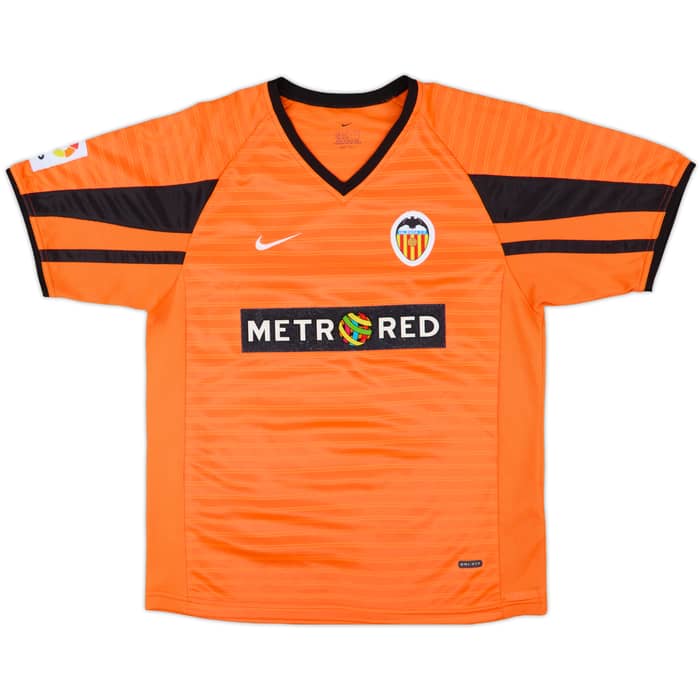 2001-02 Valencia Away Shirt - 9/10 - (L.Boys)