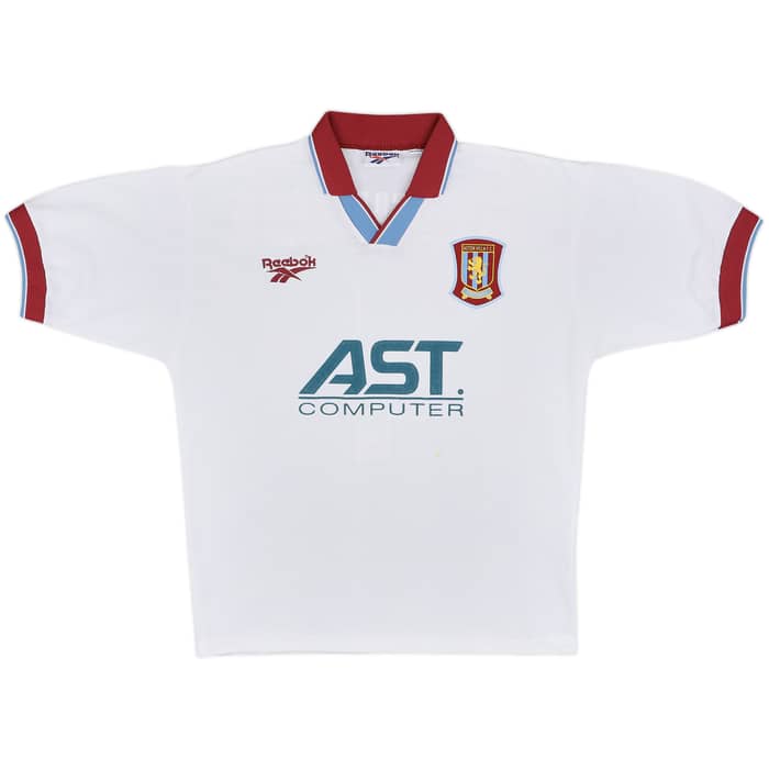 1996-98 Aston Villa Away Shirt Southgate #4 - 7/10 - (M)