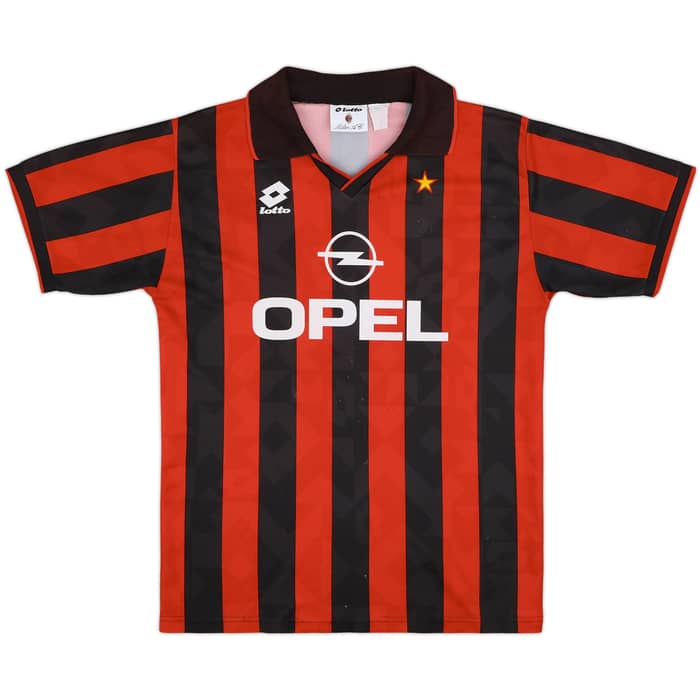 1995-96 AC Milan Home Shirt - 5/10 - (L)
