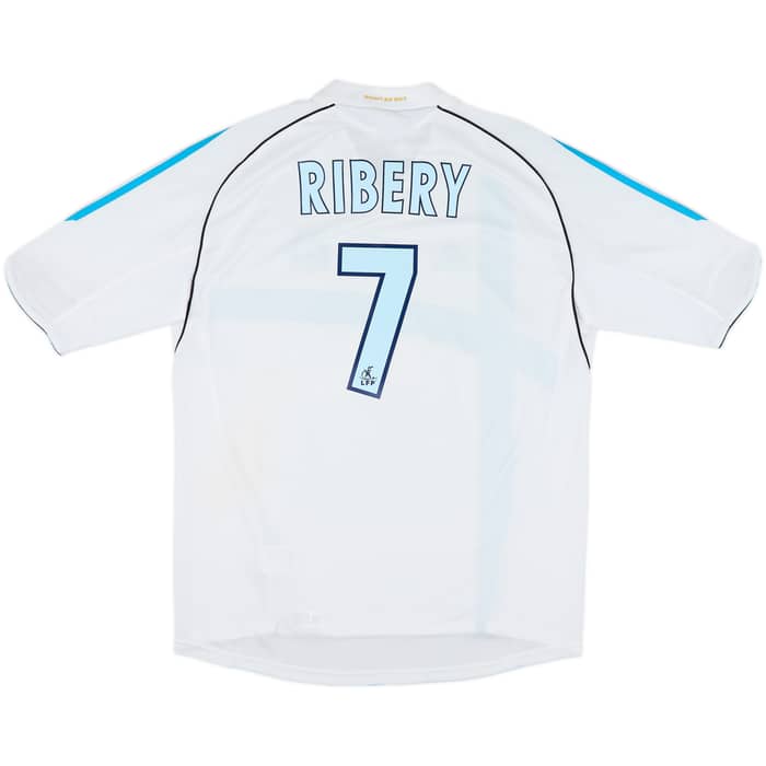 2005-06 Olympique Marseille Home Shirt Ribery #7 - 8/10 - (L)