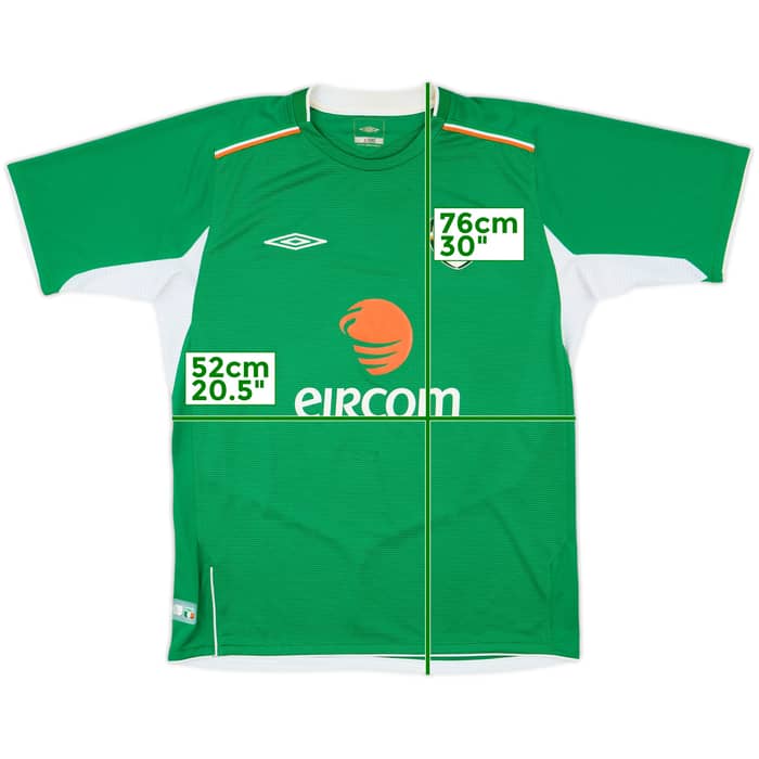 2004-06 Ireland Home Shirt - 8/10 - (M)