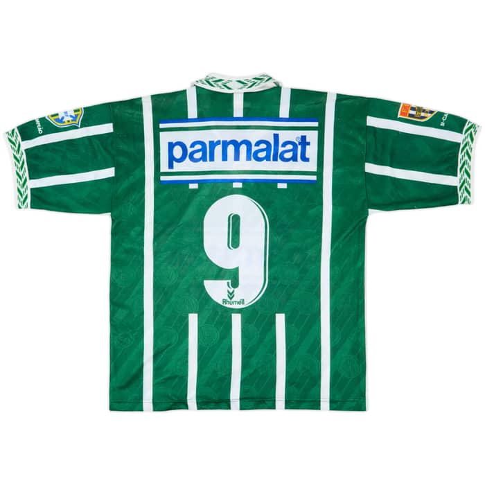 1995 Palmeiras Home Shirt #9 - 8/10 - (L)