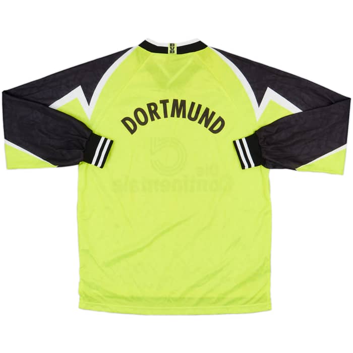 1995-96 Borussia Dortmund Home L/S Shirt - 8/10 - (XL)