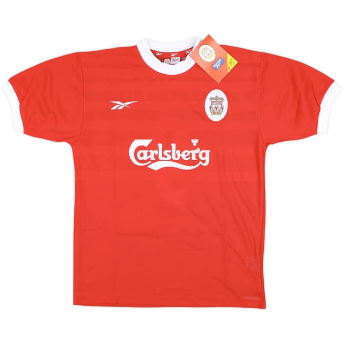 1998-00 Liverpool Home Shirt Fowler #9 (M)