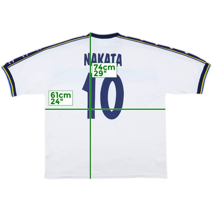 2001-02 Parma Away Shirt Nakata #10 - 7/10 - (XL)