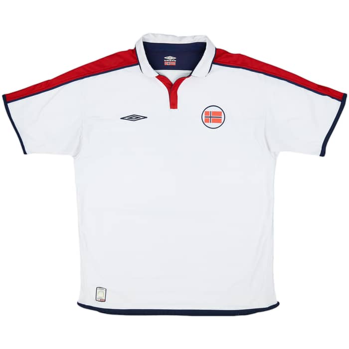 2002-04 Norway Away Shirt - 5/10 - (XL)