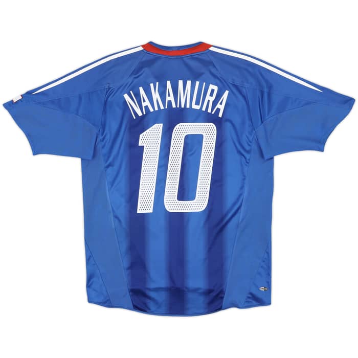 2004-06 Japan Home Shirt Nakamura #10 - 8/10 - (M)