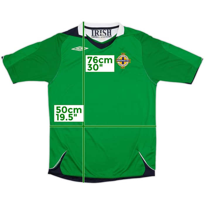 2006-08 Northern Ireland Home Shirt - 7/10 - (M)