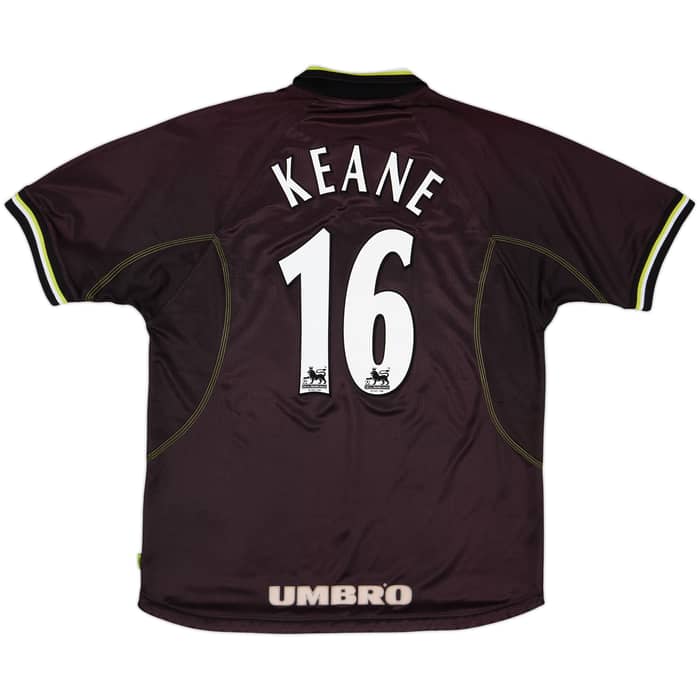 1998-99 Manchester United Third Shirt Keane #16 - 8/10 - (XL)