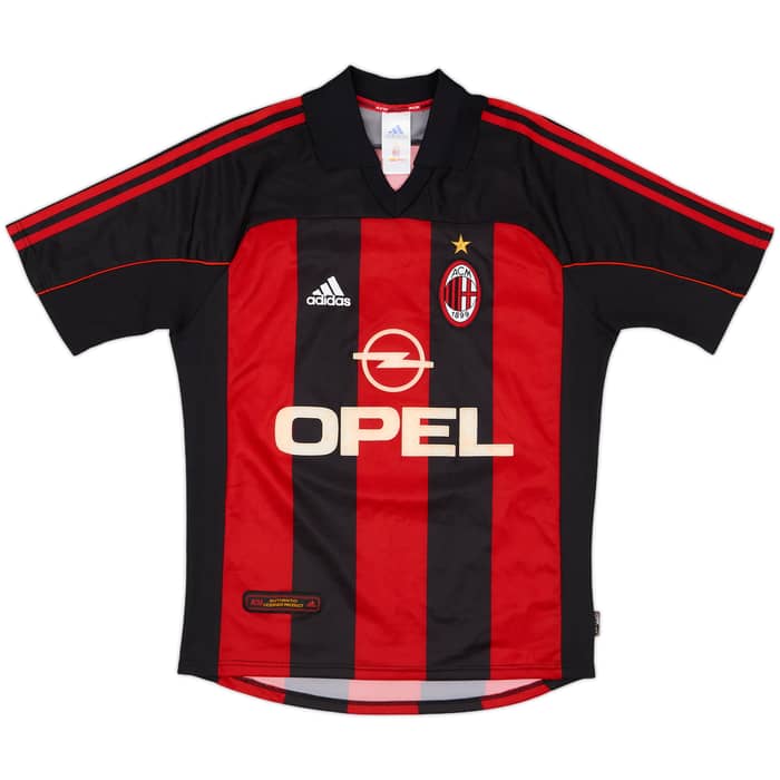 2000-02 AC Milan Home Shirt Shevchenko #7 - 7/10 - (S)