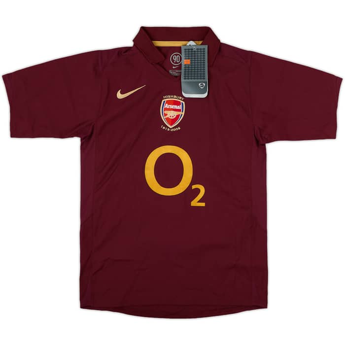 2005-06 Arsenal Home Shirt (M.Boys)