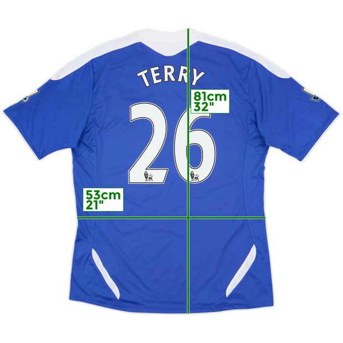 2011-12 Chelsea Home Shirt Terry #26 - 7/10 - (L)