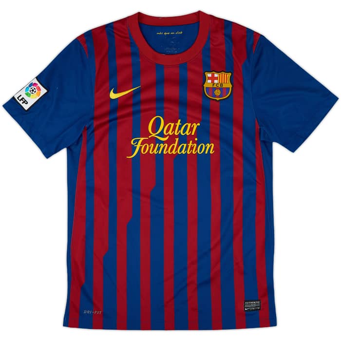 2011-12 Barcelona Home Shirt A.Iniesta #8 - 7/10 - (S)