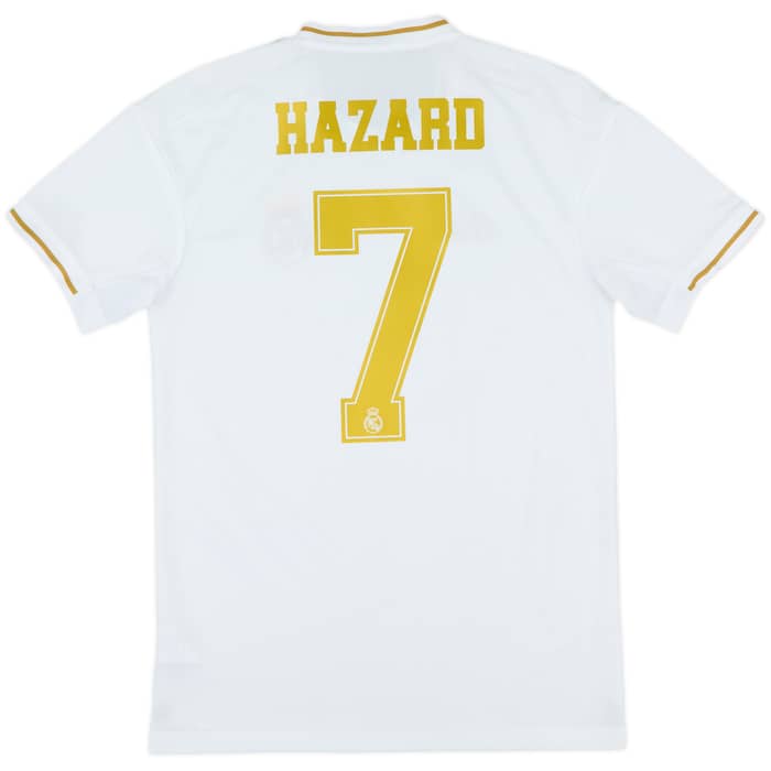 2019-20 Real Madrid Home Shirt Hazard #7 - 9/10 - (S)