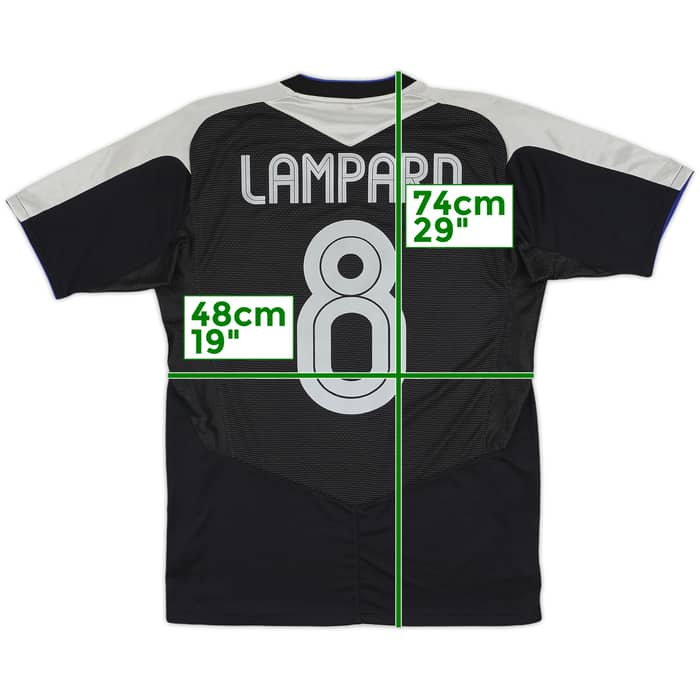 2004-05 Chelsea Away Shirt Lampard #8 - 6/10 - (S)