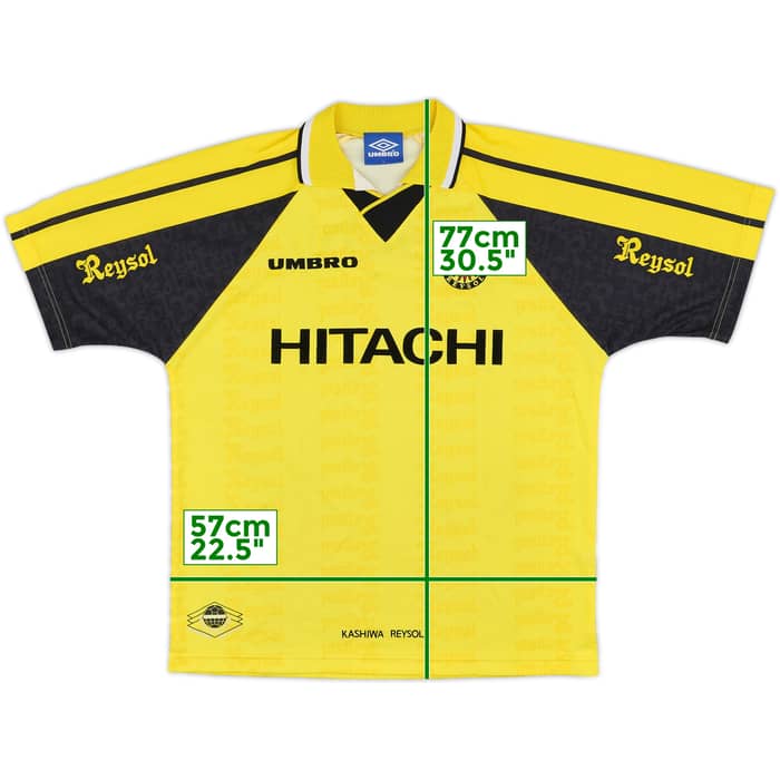 1997-98 Kashiwa Reysol Home Shirt - 9/10 - (L)