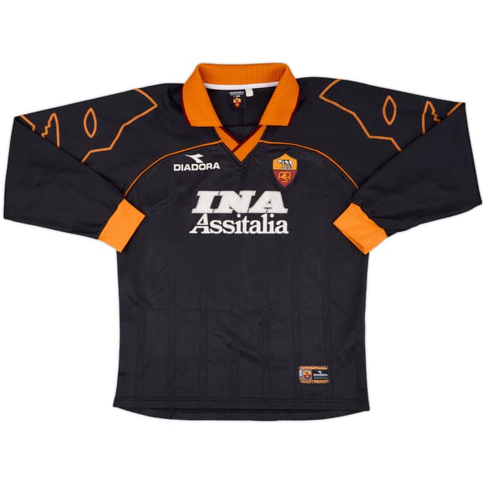 1999-00 Roma Third L/S Shirt - 6/10 - (L)