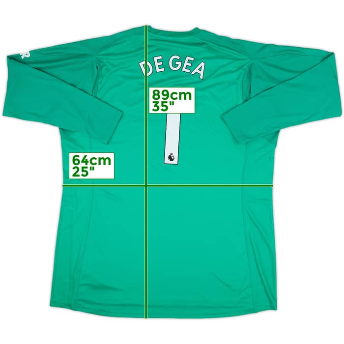 2018-19 Manchester United Home GK Shirt De Gea #1 (XXL)