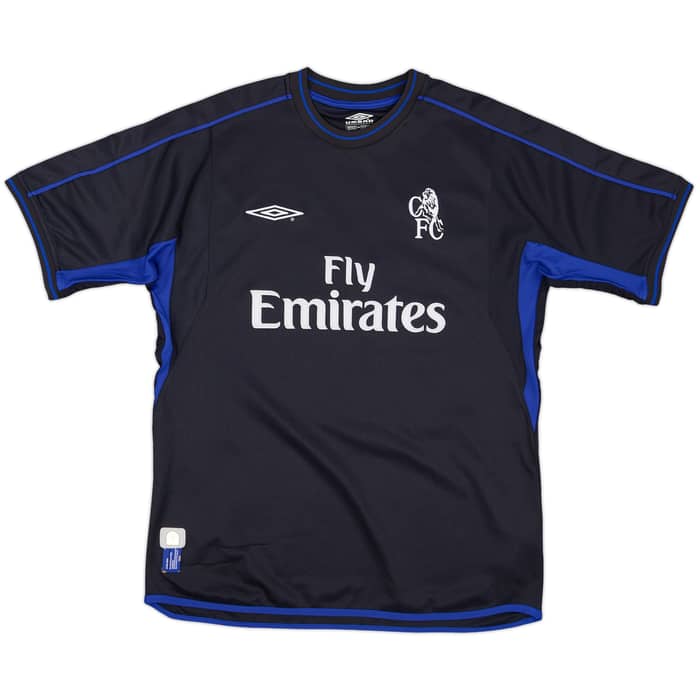 2002-04 Chelsea Away Shirt Zola #25 - 8/10 - (L)