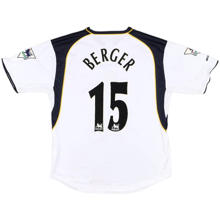 2001-03 Liverpool Away Shirt Berger #15 - 8/10 - (M)