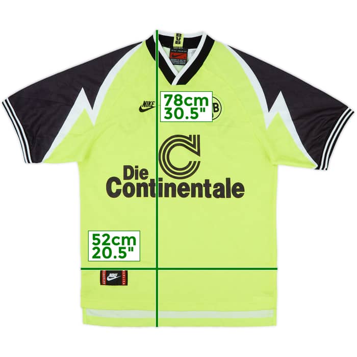 1995-96 Borussia Dortmund Home Shirt - 8/10 - (M)
