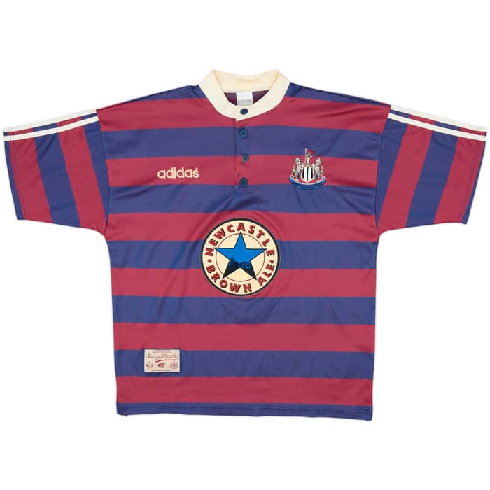 1995-96 Newcastle Away Shirt Ginola #14 - 7/10 - (M)