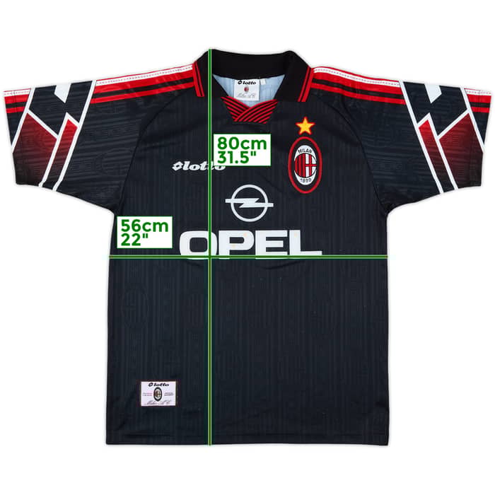 1997-98 AC Milan Third Shirt - 7/10 - (L)