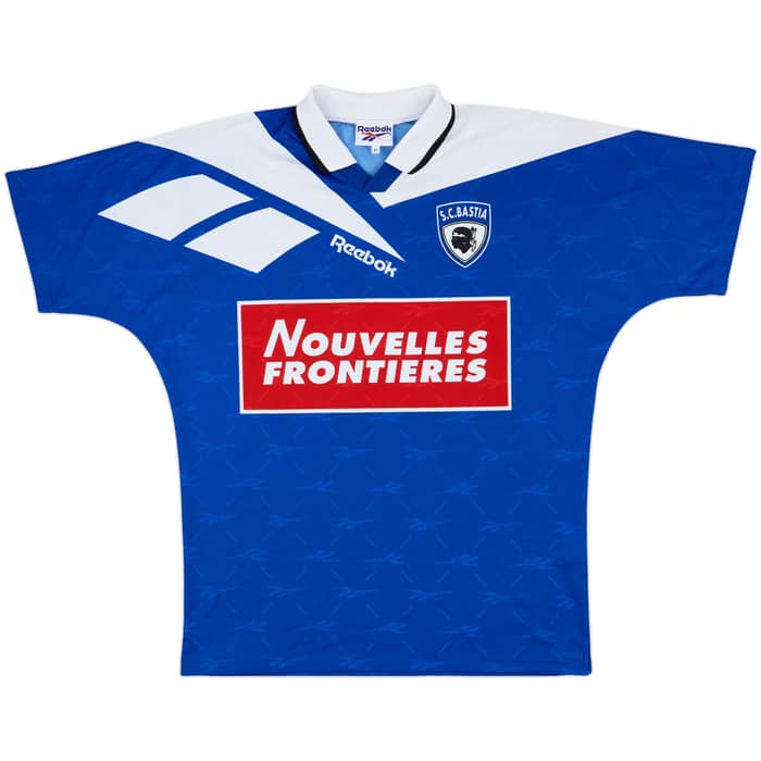 1995-96 Bastia Home Shirt - 9/10 - (M)