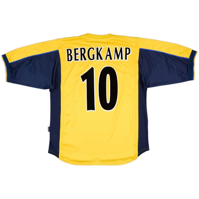 1999-01 Arsenal Away Shirt Bergkamp #10 - 8/10 - (L)