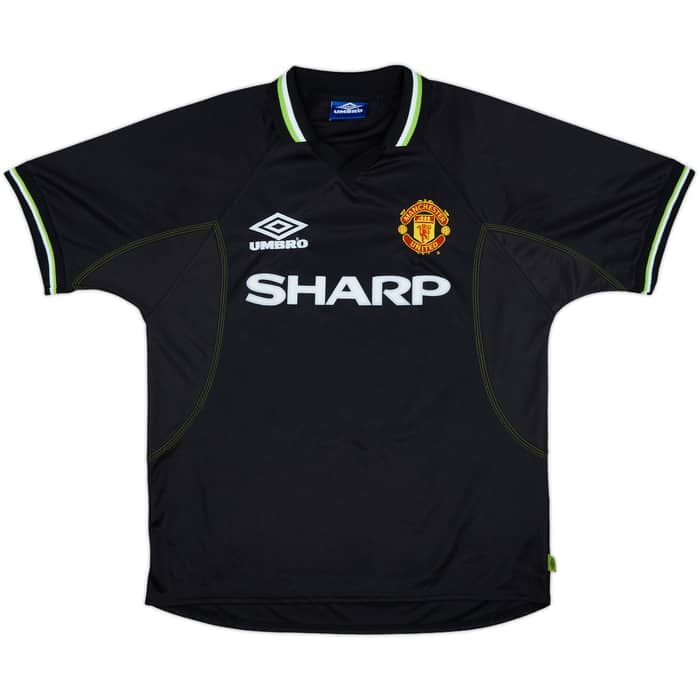 1998-99 Manchester United Third Shirt Scholes #18 - 8/10 - (L)