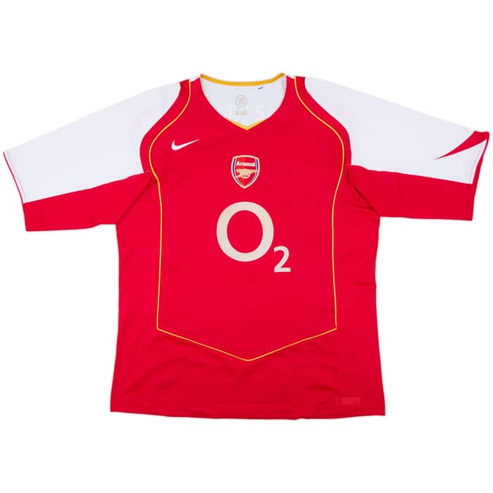 2004-05 Arsenal Home Shirt Henry #14 - 7/10 - (XL)