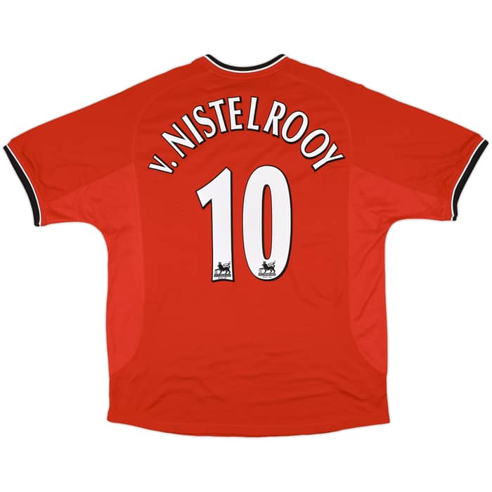 2000-02 Manchester United Home Shirt V.Nistelrooy #10 - 8/10 - (XL)