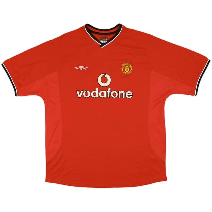 2000-02 Manchester United Home Shirt V.Nistelrooy #10 - 8/10 - (XL)