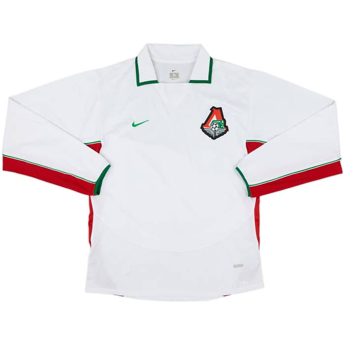 2004-05 Lokomotiv Moscow Away L/S Shirt - 8/10 - (M)