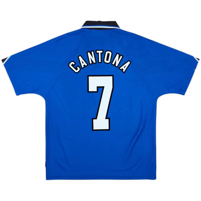 1996-98 Manchester United Third Shirt Cantona #7 - 9/10 - (M)