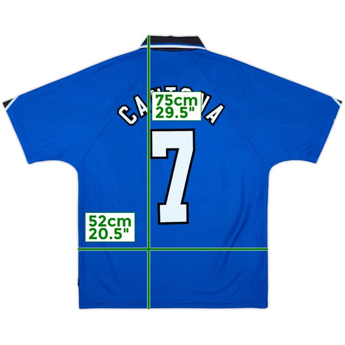 1996-98 Manchester United Third Shirt Cantona #7 - 9/10 - (M)