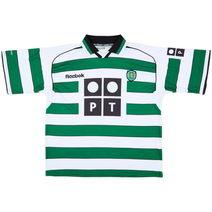 2001-02 Sporting CP Home Shirt - 9/10 - (L)