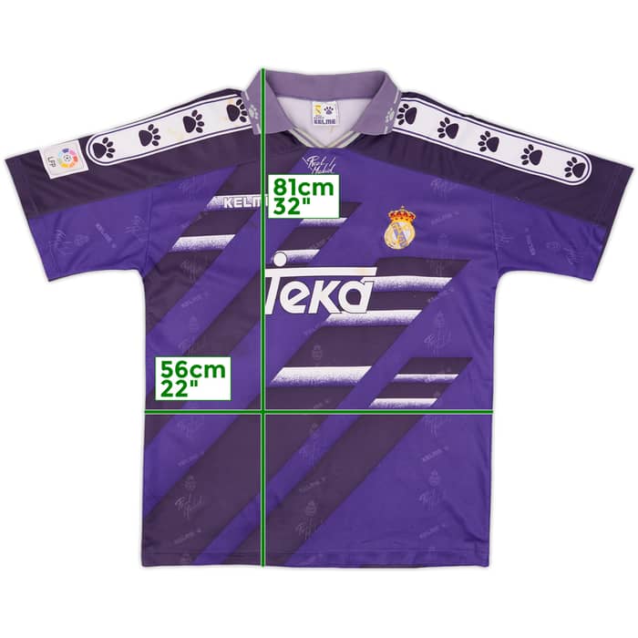 1994-96 Real Madrid Away Shirt - 7/10 - (XL)