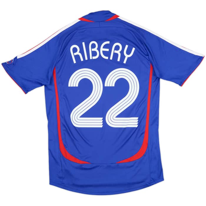 2006-07 France Home Shirt Ribery #22 - 8/10 - (S)