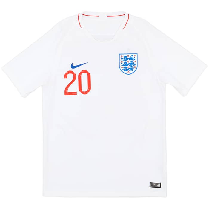 2018-19 England Home Shirt Dele #20 - 7/10 - (M)
