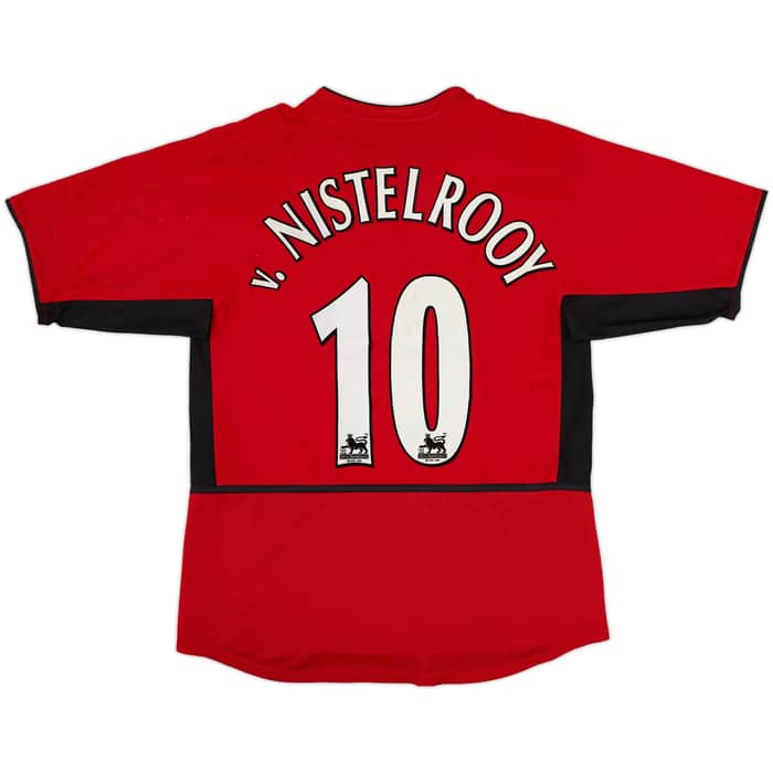 2002-04 Manchester United Home Shirt v. Nistelrooy #10 (M)