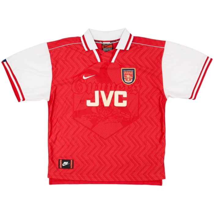 1996-98 Arsenal Home Shirt Vieira #4 - 8/10 - (XL)