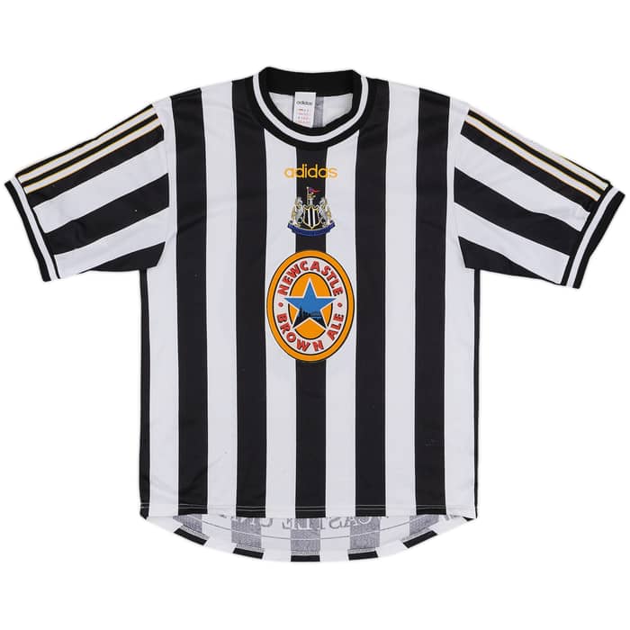 1997-99 Newcastle Home Shirt Shearer #9 - 6/10 - (M)