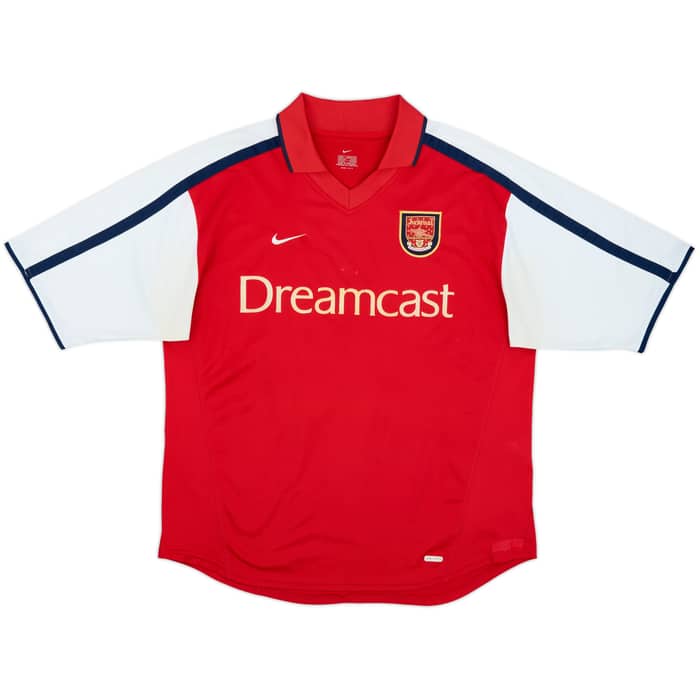 2000-02 Arsenal Home Shirt Bergkamp #10 - 6/10 - (L)
