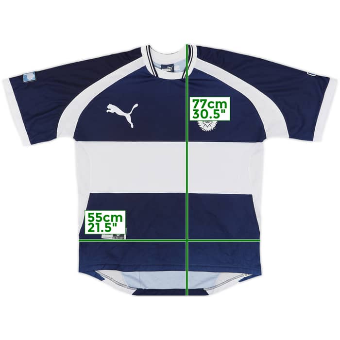 2001-03 Gimnasia y Esgrima La Plata Away Shirt - 6/10 - (L)