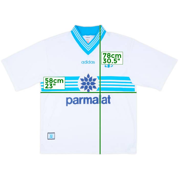 1997-98 Olympique Marseille Home Shirt - 9/10 - (XL)