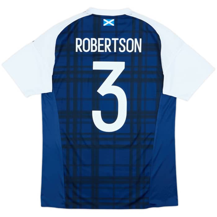 2016-17 Scotland Maillot Domicile Robertson #3 - 6/10 - (S)