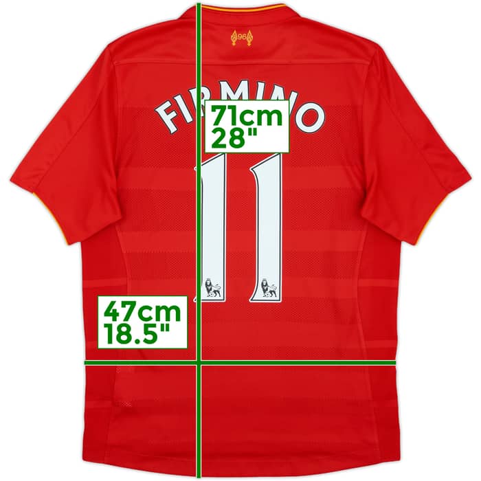 2016-17 Liverpool Home Shirt Firmino #11 - 8/10 - (S)