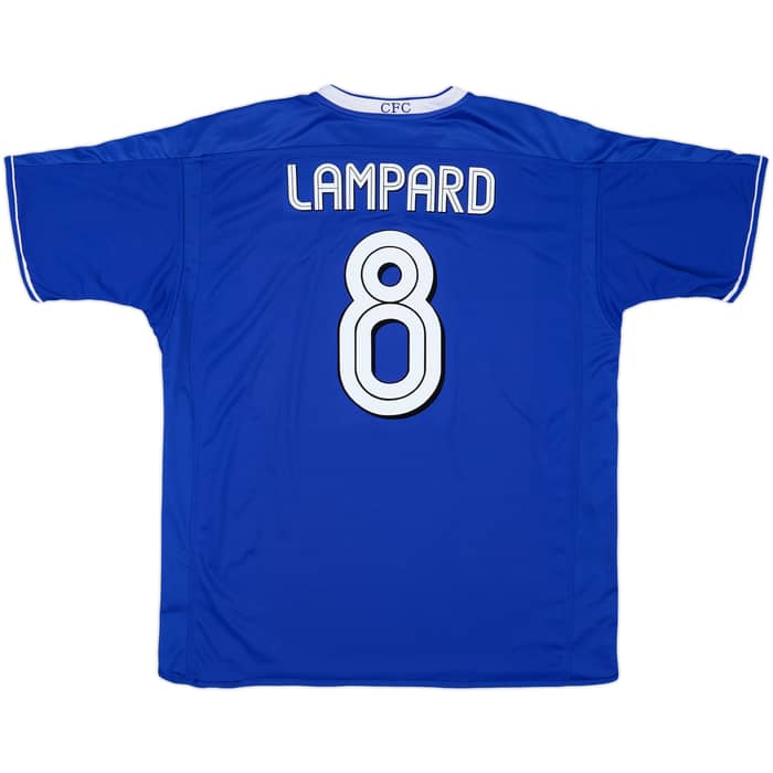 2003-05 Chelsea Home Shirt Lampard #8 - 10/10 - (XL)